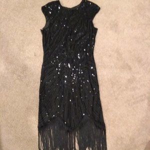 1920s  style flapper dress. Size 12.
